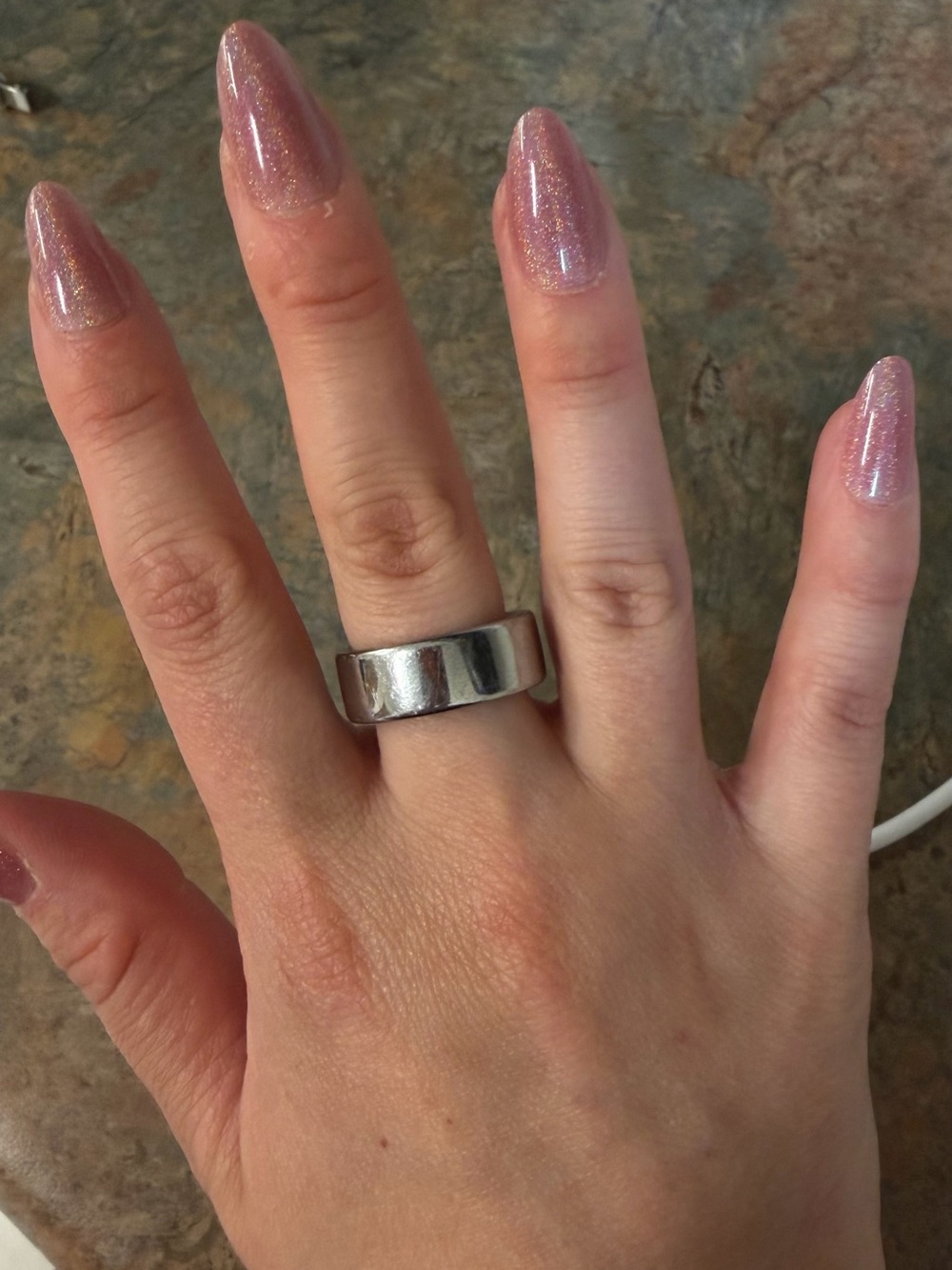 Oura ring Generation 4 size 7 silver